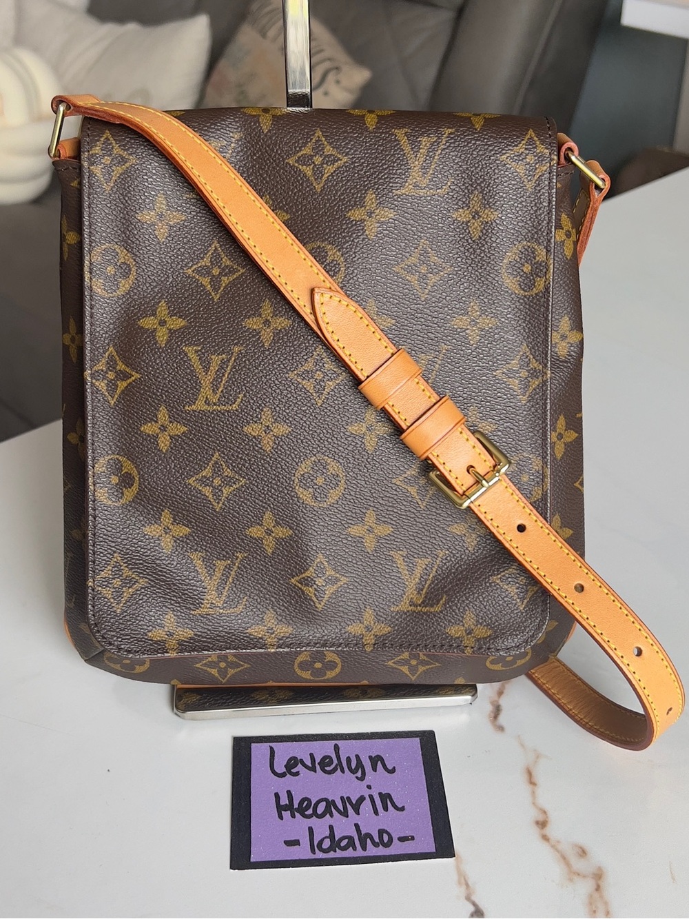 Authentic Louis Vuitton Musette Salsa Short Strap Monogram